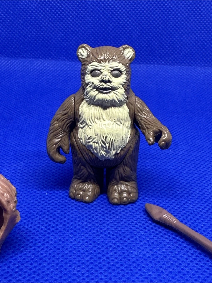 Винтажная калитка Star Wars эвок полный оригинальный Kenner 1983 ROTJ Тайвань главный операционный директор - Изображение 2 из 4