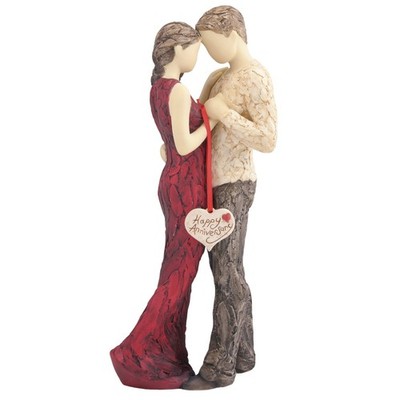 More Than Words Happy Anniversary Figurine by Arora Design Ltd