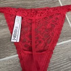 Lot Of 4 Victoria's Secret Panties Women M 3 Thong/1 V String  NWOT — photo 8
