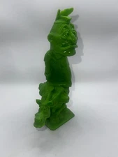 Vintage 1963 Marx Toys Nutty Mads Green Chief Lost Teepee 7" Figure Good Rare