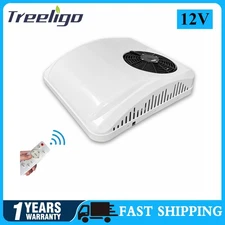 12V Camper RV Air Conditioner Kit Heat & Cool Rooftop Trailer Electric AC Unit