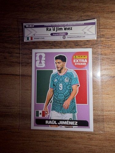 Raul Jimenez — Panini FIFA World Cup 2026 Regular Extra sticker
