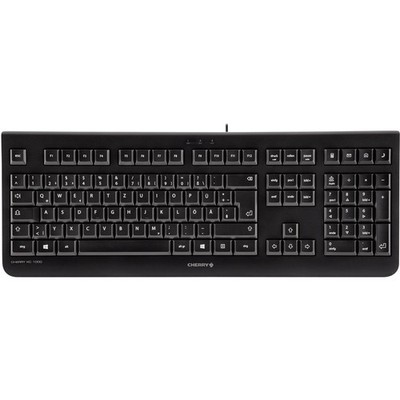 Tastatur CHERRY KC 1000 Schwarz  Deutsch, QWERTZ