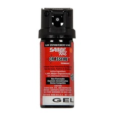 Sabre Red 52CFT1010-GEL Crossfire Gel (MK-2) Pepper Spray, 1.33% MC, 1.4 Ounces