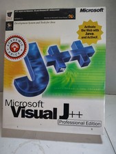 Vintage Microsoft Visual J  professional edition  NEW 