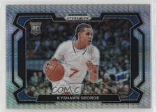 2024-25 Panini Prizm Draft Picks Hyper Prizm Variations Kyshawn George #71 0q0m