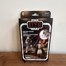 Kenner Star Wars Vintage Collection ROTS Obi-Wan Kenobi & Airborne Clone 2-Pack