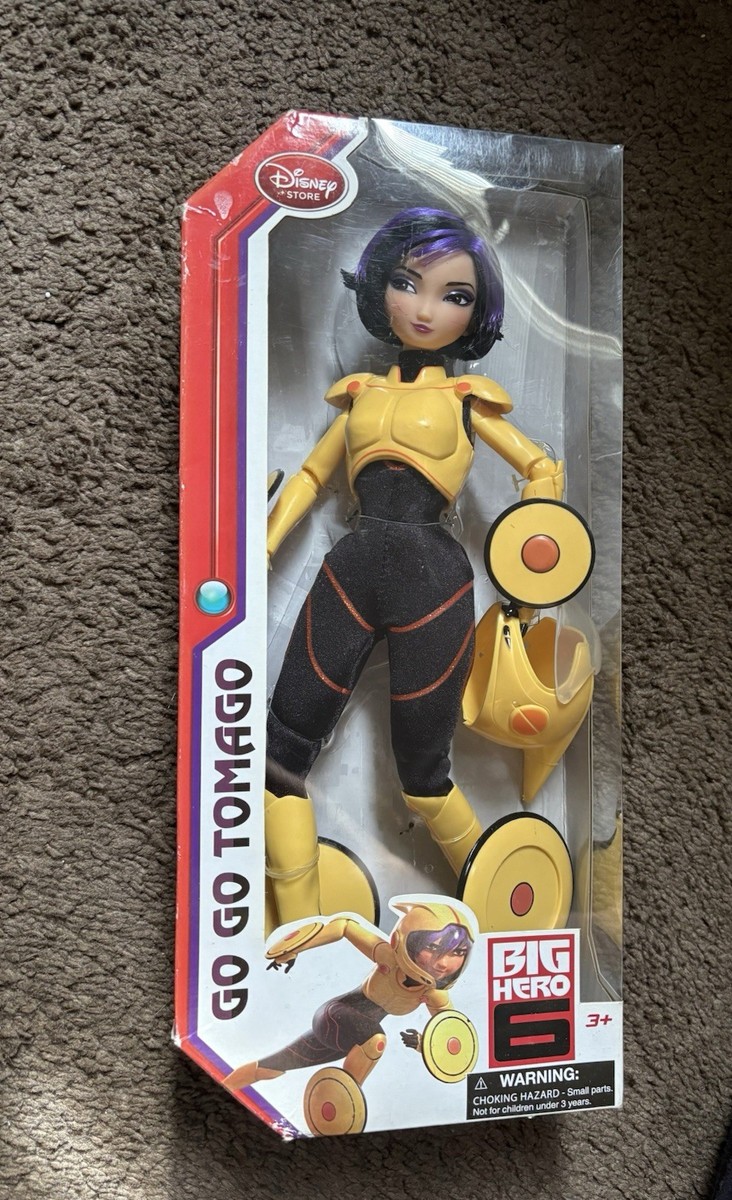 Disney Store Big Hero 6 Go Go Tomago Fashion Doll 11 in Helmet