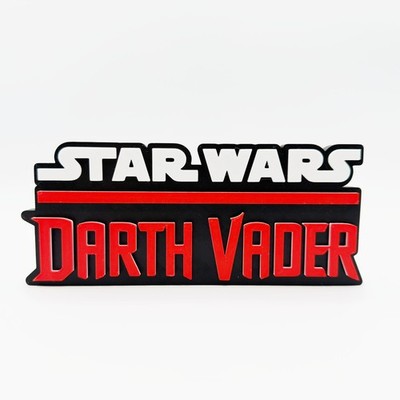 Star Wars Darth Vader 3D Printed Logo Sign Sith Lord Red/White Display Fan Art