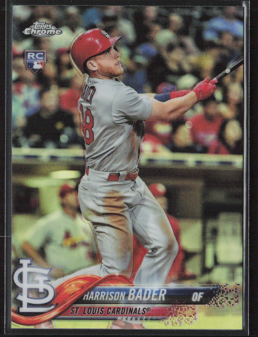 2018 Topps Chrome #40 Harrison Bader Refractor