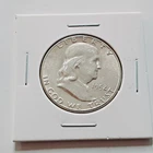 1952 S GEM BU?  90% Silver Franklin Half  Dollar!!    Nice coin!   A38