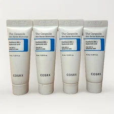 4x COSRX The Ceramide Skin Barrier Moisturizer | Mini 10ml/0.33oz | EXP 04/2028