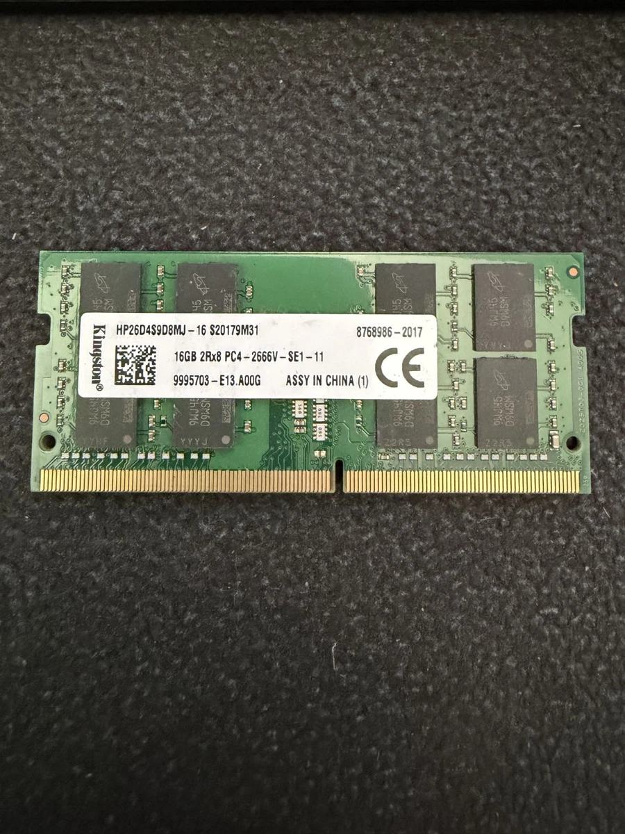 Kingston DDR4 SDRAM 16 GB Total Capacity Memory (RAM) for sale | eBay