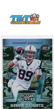 Devon Cajuste 2016 Prizm Collegiate Draft Prizms Camo #141 Stanford /199 24a