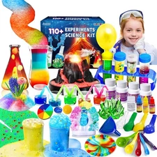 JOPSHEEN 110+ Science Experiments Kit Kids, STEM Activities Projects Toy Gift
