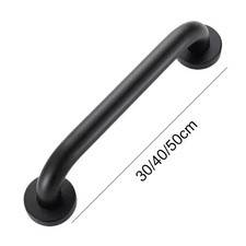 Black Chrome Toilet Handrail For Bathroom Bathtub Armrest Safety Grab Bars Door