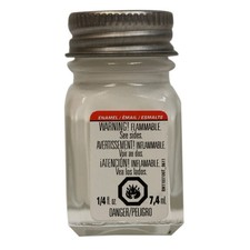 Testor Corp. Enamel 1/4oz Gloss White TES1145TT Plastics Paint Enamels