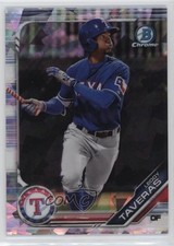 2019 Bowman Chrome Prospects Atomic Refractor Leody Taveras #BCP-18 y0i