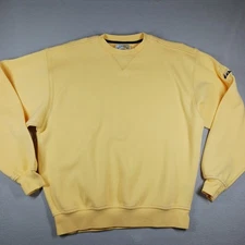 Cutter And Buck Sweater Mens Medium 100% Cotton Pullover Golf Preppy Logo