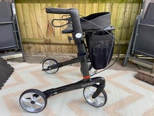GEPARD carbon fibre 4 WHEEL ROLLATOR. VERY GOOD CONDITION. PLEASE READ ADVERT