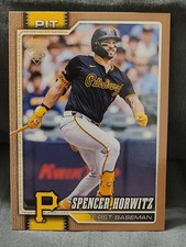 2026 Topps Series 1 - Spencer Horwitz #77 Gold /2026 Pittsburgh Pirates