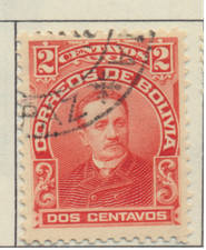 Bolivia Stamp Scott #104, Used
