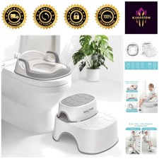 Stylish Baby Potty Seat with Dual Step Stool - For Confident Toilet Training