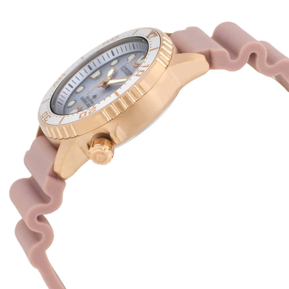 Relógio feminino Citizen Promaster mostrador prata EO2023-00A - Imagem 2 de 3