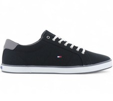Tommy Hilfiger Harlow - Men Sneakers Canvas Black FM0FM00596 Casual Shoes