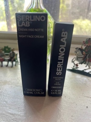 Serlino Lab Face Cream   Moisturizer with Retinol and Hyaluronic Acid, Refreshin
