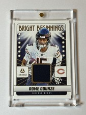 2025 Panini Luminance - Bright Beginnings Rome Odunze Patch Chicago Bears