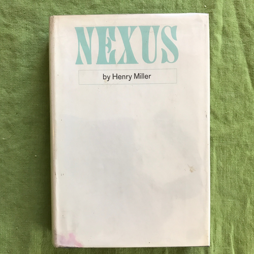 HENRY MILLER Nexus HCDJ 1965 Grove Press, GD+ eBay
