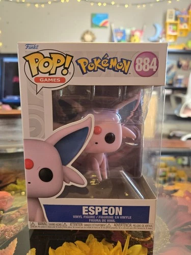 Funko Pop! Vinyl Pokémon Espeon #884 Figure Video Games Theme Collectible