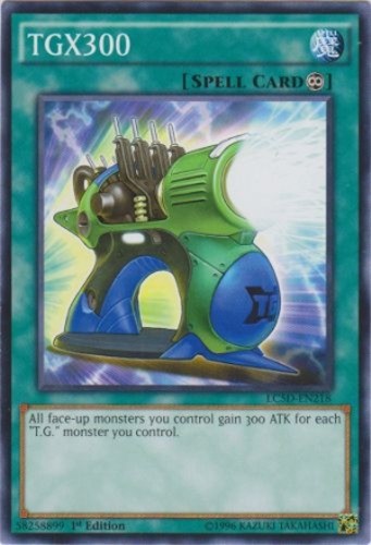 TGX300 LC5D-EN218 1st Edition Common Moderately Played Yu-Gi-Oh Card