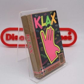 NES Nintendo Game KLAX - NEW & Factory Sealed with Authentic V-Overlap Seam!