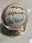 MLB HOF Signed Baseball includes Stan Musial, Ernie Banks, Willie Stargell +more