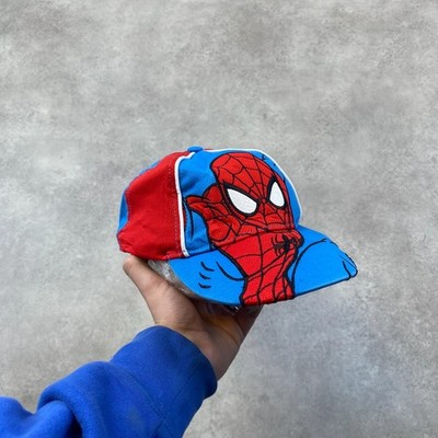 Spider-Man Marvel Baseball Cap Jungen Einheitsgröße Figur, Blau Rot