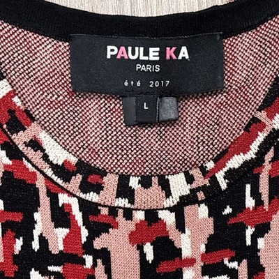 Paule Ka Dress Womens Large Knit Fit Flare Designer Abstract Spring | eBay Paule Ka Dress Womens Large Knit Fit Flare Designer Abstract Spring | eBay