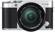 FUJIFILM Mirrorless Single-Lens Reflex Camera X-A3 Lens Kit Silver X-A3LK-XC-S