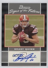 2007 Bowman Signs of the Future Brady Quinn #SF-BQ Auto 0j53