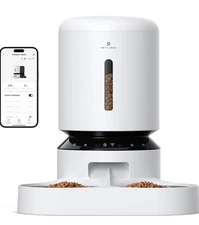 Petlibro Automatic Cat Feeder for 2 Cats, 5G WiFi Cat Food Dispenser with APP