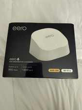 eero 6 Dual-Band Mesh Extender Wi-Fi Speed Up To 500 Mbps Covers To 1500 Sq ft