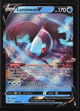 Pokemon Lumineon V 040/172 Brilliant Stars Ultra Rare Holo NM