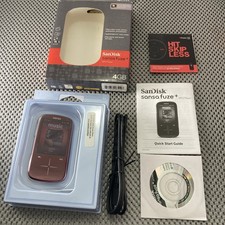 SanDisk Sansa Fuze+ 4GB MP3 Player Red SDMX20...