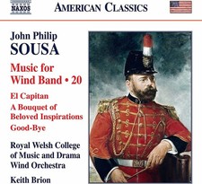 John Philip Sousa John Philip Sousa: Music for Wind Band - Volume 20 (CD) Album