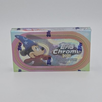 2025 Topps Chrome Disney Hobby Box 🔥 FAST SHIP | eBay