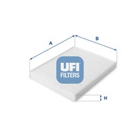 UFI 53.207.00 Filter, Innenluft FüR Ford