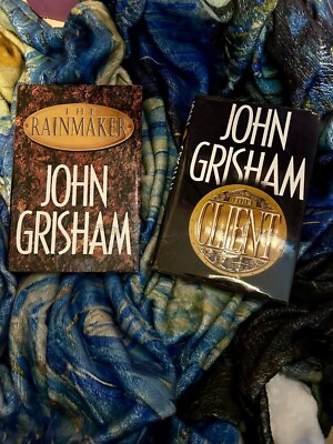 THE RAINMAKER + THE CLIENT 1st EDS JOHN GRISHAM BRAND NEW ***FREE SHIPPING***