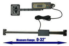 iGaging Absolute DRO Digital Readout 32"/800mm Read Out Stainless Steel Beam
