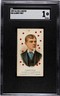 1887 Allen and Ginter N28 - Pool Players - ALBERT FREY - SGC